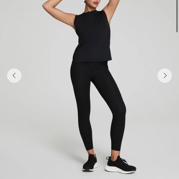 SPANX SPANXshape Booty Boost 7/8 Leggings Black Size Medium - Picture 3 of 11